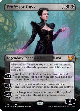 Image for Professor Onyx (Borderless) (276) [Strixhaven: School of Mages] - Magic: The Gathering