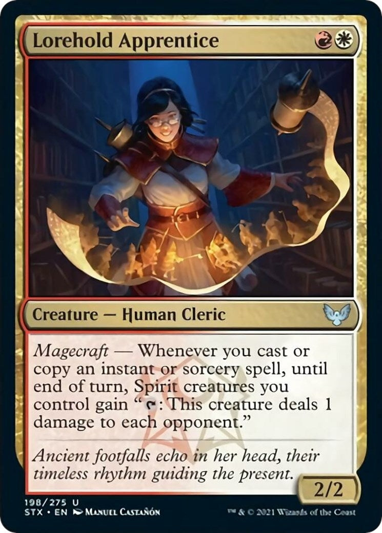 Image for Lorehold Apprentice (198) [Strixhaven: School of Mages] - Magic: The Gathering