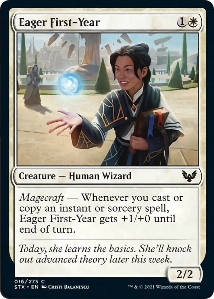 Image for Eager First-Year (16) [Strixhaven: School of Mages] - Magic: The Gathering
