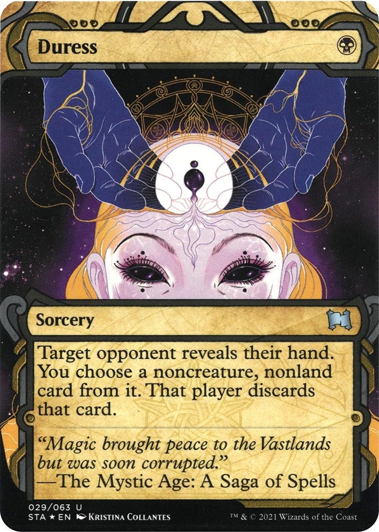 Image for Duress (Foil Etched) (29) [Strixhaven: Mystical Archives] - Magic: The Gathering
