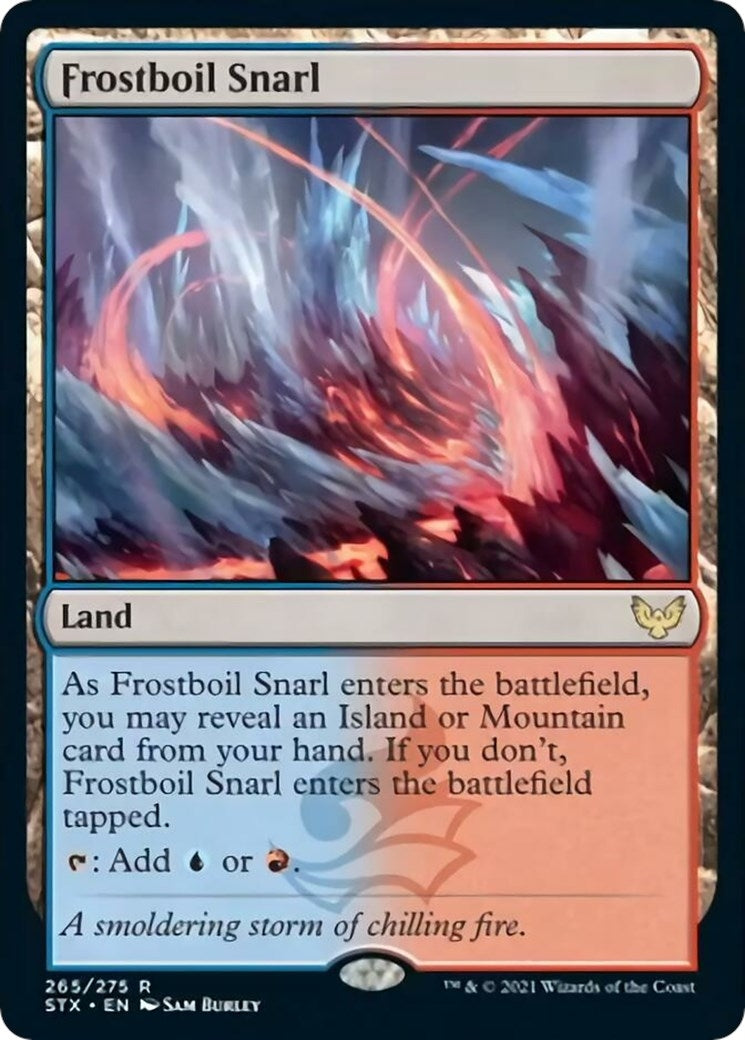 Image for Frostboil Snarl (265) [Strixhaven: School of Mages] - Magic: The Gathering