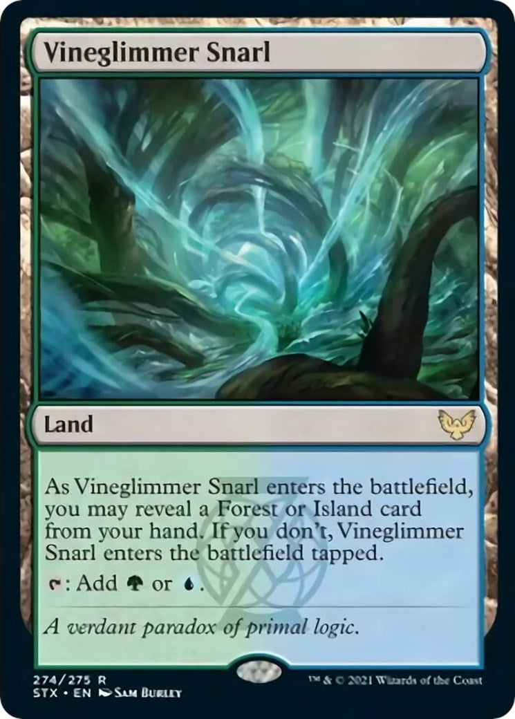 Image for Vineglimmer Snarl (274) [Strixhaven: School of Mages] - Magic: The Gathering