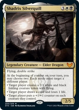 Image for Shadrix Silverquill (230) [Strixhaven: School of Mages] - Magic: The Gathering