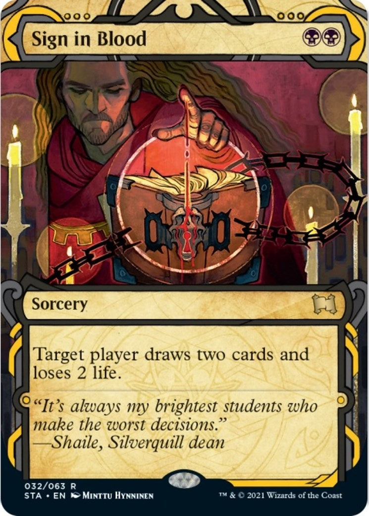 Image for Sign in Blood (32) [Strixhaven: Mystical Archives] - Magic: The Gathering