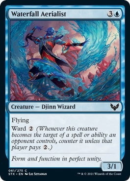 Image for Waterfall Aerialist (61) [Strixhaven: School of Mages] - Magic: The Gathering