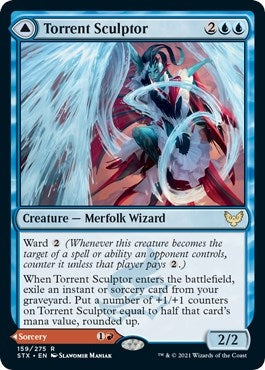 Image for Torrent Sculptor (159) [Strixhaven: School of Mages] - Magic: The Gathering