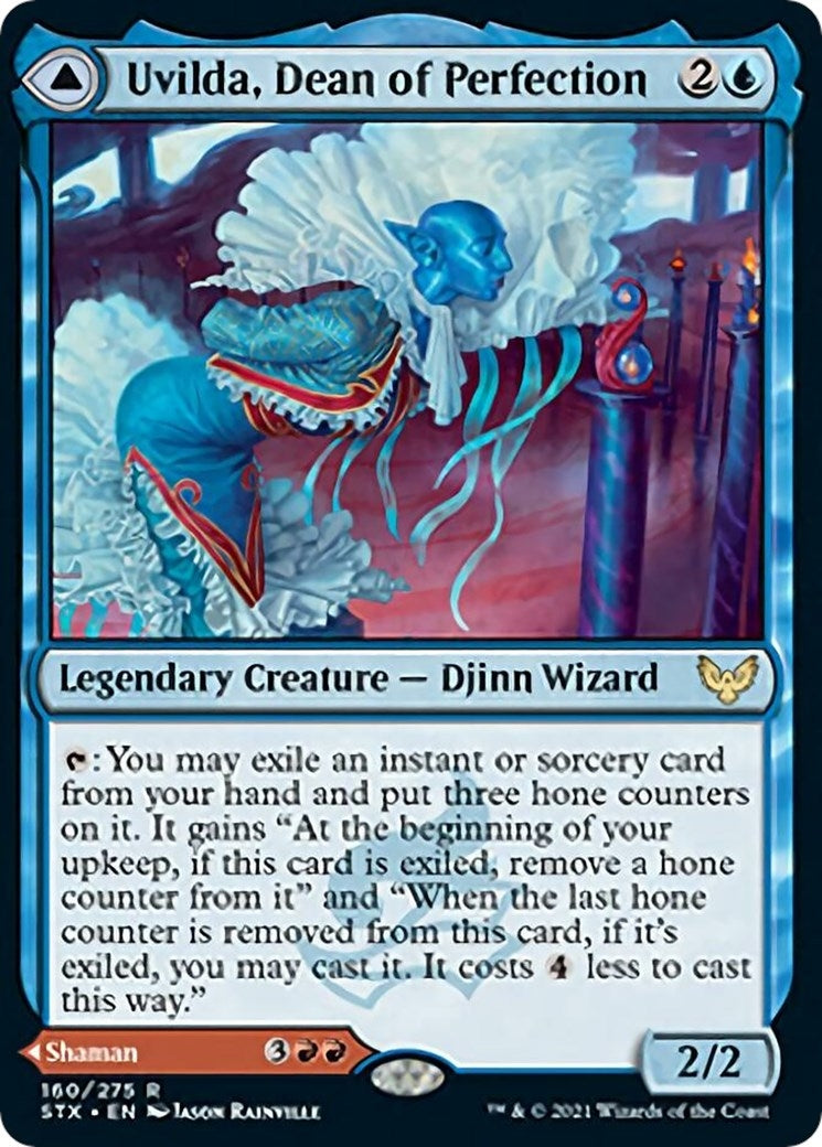Image for Uvilda, Dean of Perfection (160) [Strixhaven: School of Mages] - Magic: The Gathering