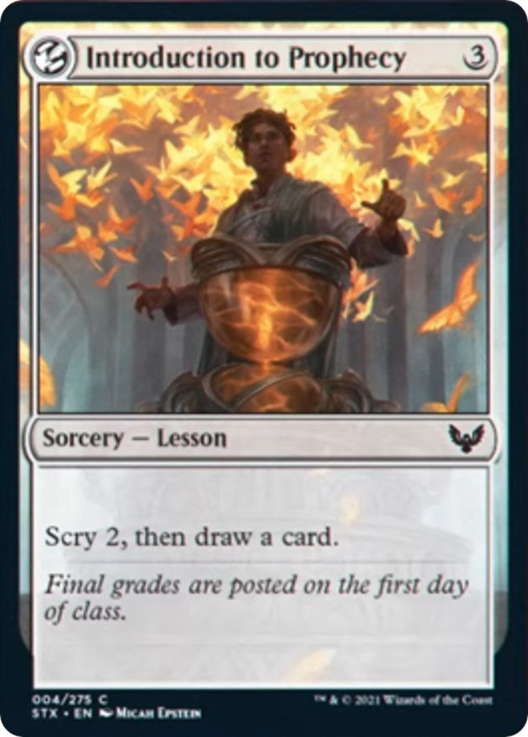 Introduction to Prophecy (4) [Strixhaven: School of Mages]