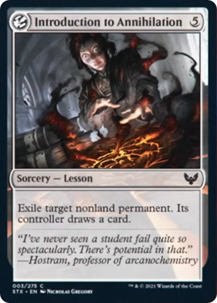 Image for Introduction to Annihilation (3) [Strixhaven: School of Mages] - Magic: The Gathering