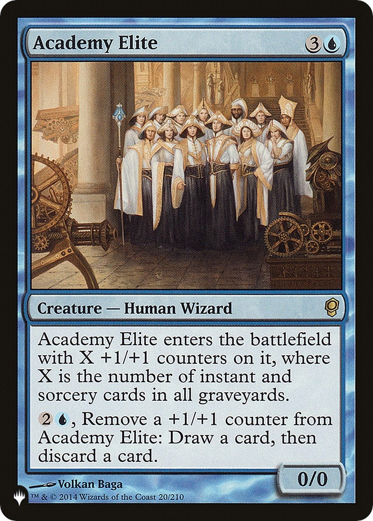 Image for Academy Elite (20/210) [The List Reprints] - Magic: The Gathering