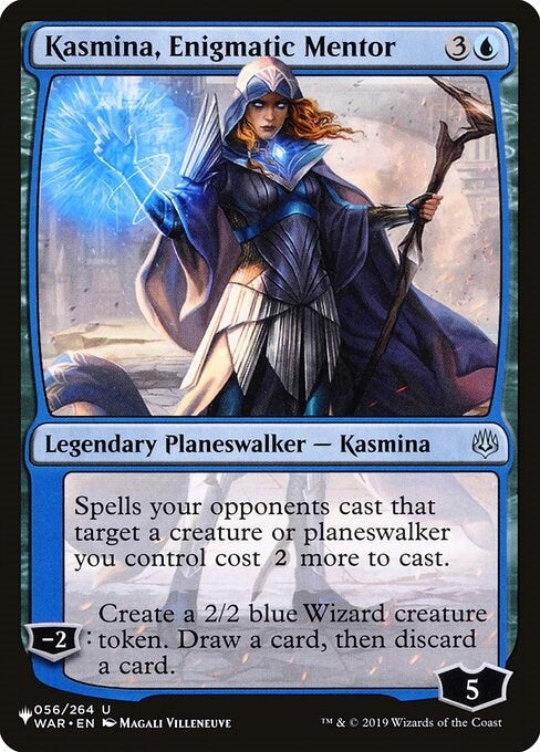 Image for Kasmina, Enigmatic Mentor (056/264) [The List Reprints] - Magic: The Gathering