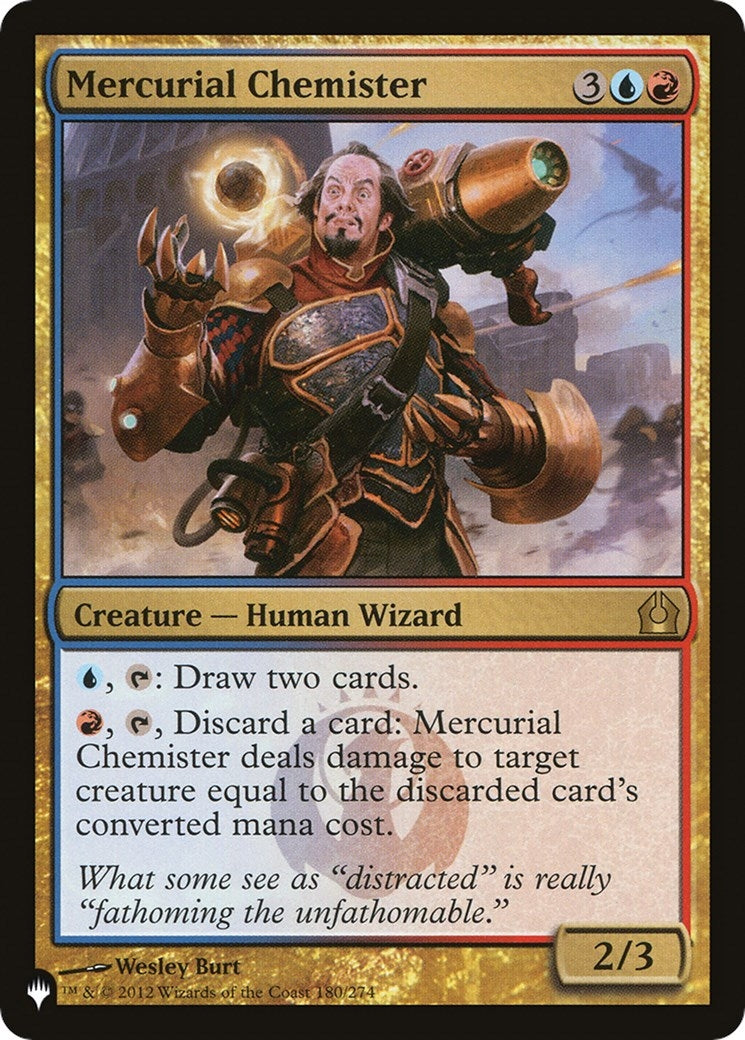Image for Mercurial Chemister (180/274) [The List Reprints] - Magic: The Gathering