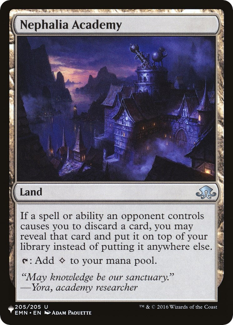 Image for Nephalia Academy (205/205) [The List Reprints] - Magic: The Gathering