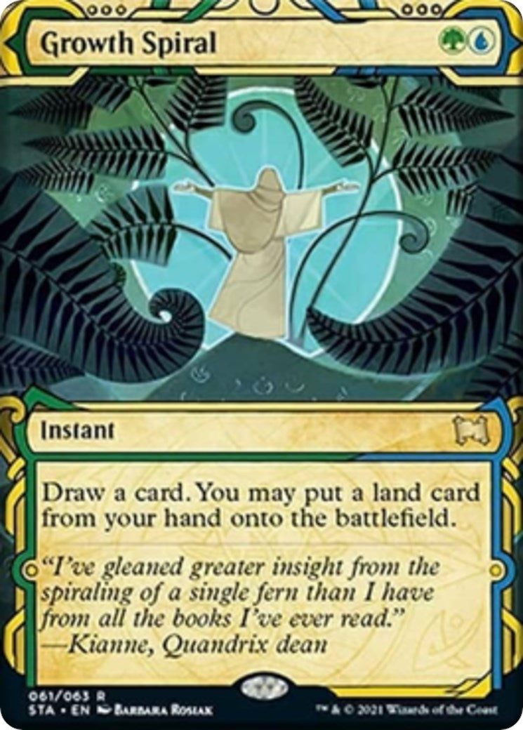 Image for Growth Spiral (61) [Strixhaven: Mystical Archives] - Magic: The Gathering