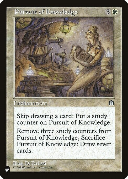 Image for Pursuit of Knowledge [The List Reprints] - Magic: The Gathering