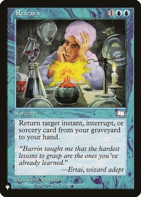 Image for Relearn [The List Reprints] - Magic: The Gathering