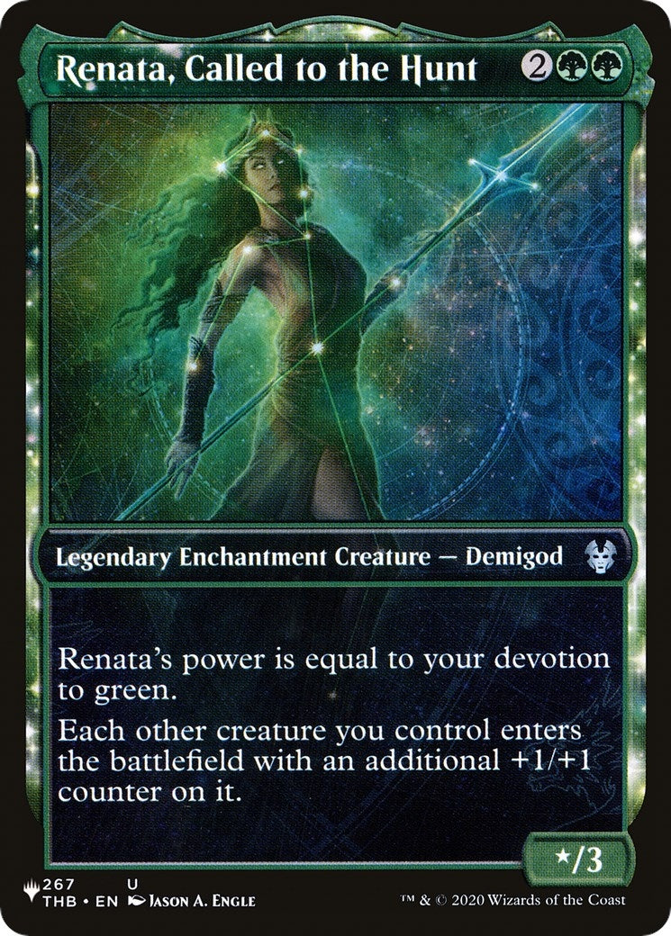 Image for Renata, Called to the Hunt (Showcase) (267/254) [The List Reprints] - Magic: The Gathering
