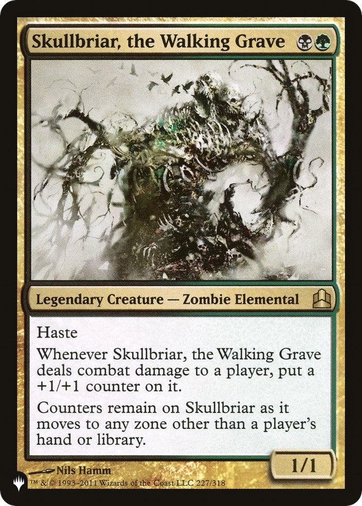 Image for Skullbriar, the Walking Grave (227/318) [The List Reprints] - Magic: The Gathering