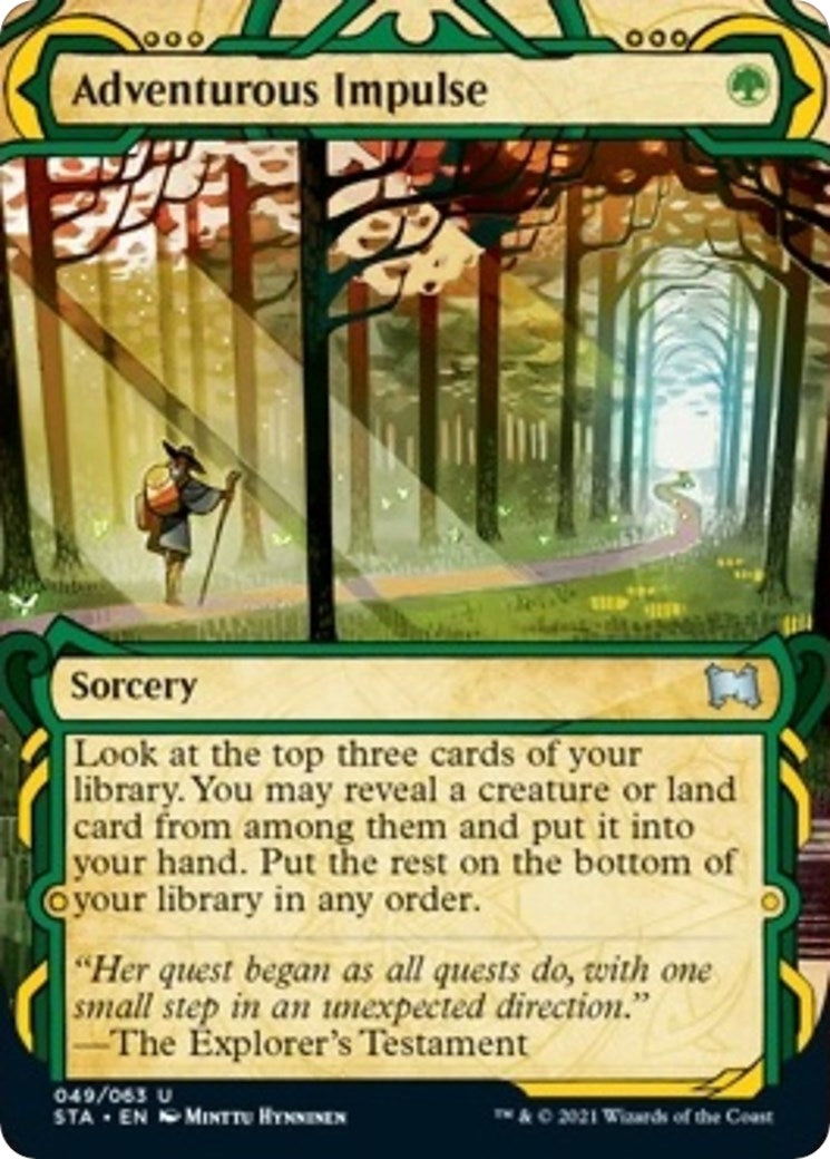 Image for Adventurous Impulse (49) [Strixhaven: Mystical Archives] - Magic: The Gathering