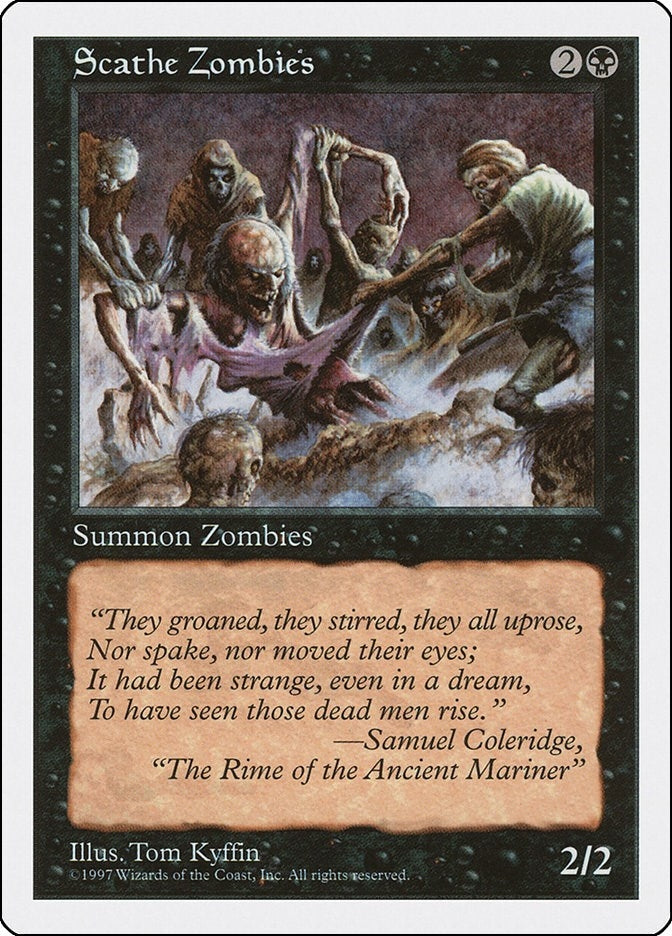 Image for Scathe Zombies [Fifth Edition] - Magic: The Gathering