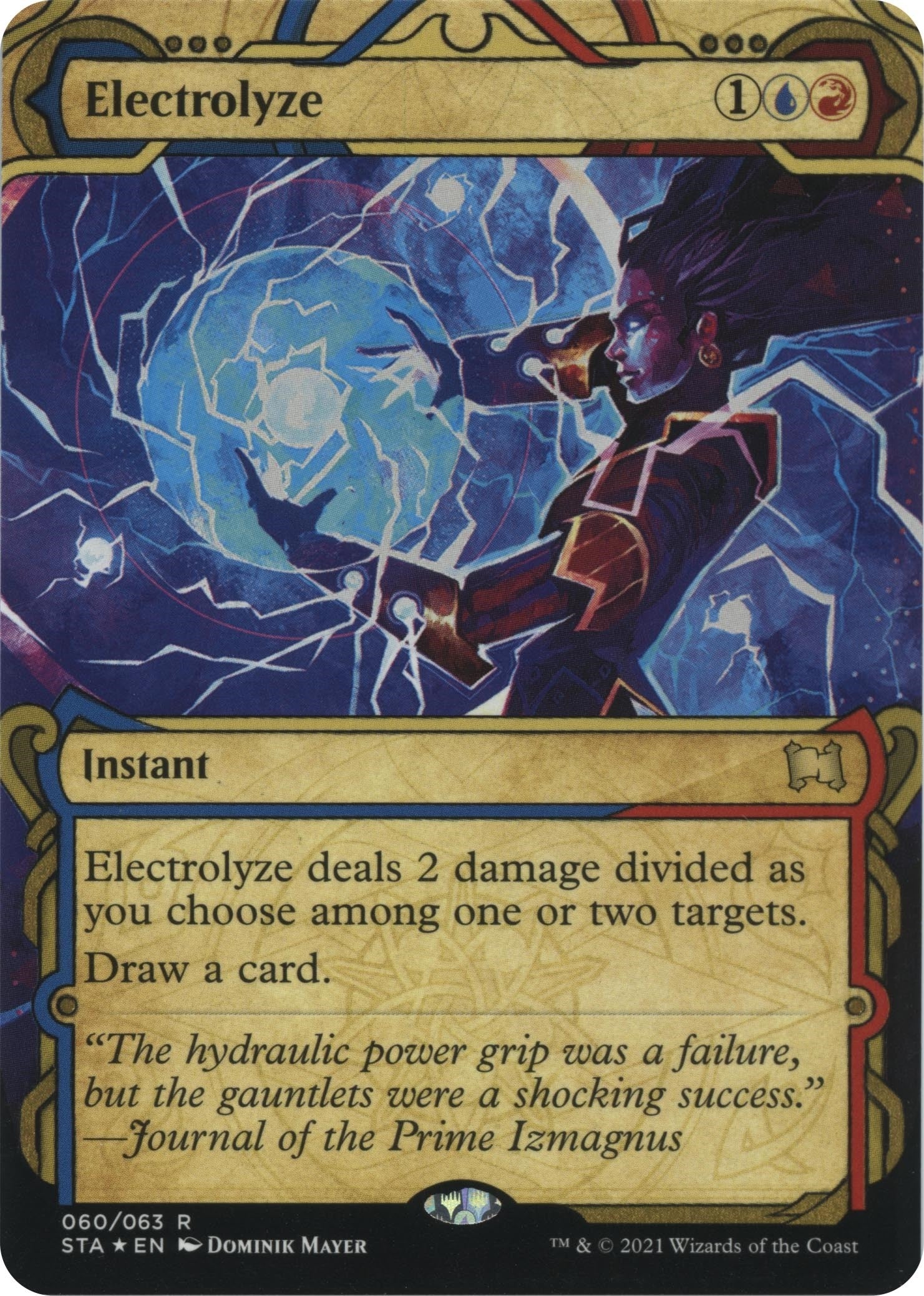 Image for Electrolyze (Foil Etched) (60) [Strixhaven: Mystical Archives] - Magic: The Gathering