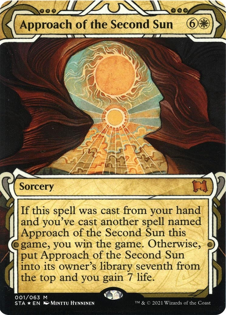 Image for Approach of the Second Sun (Foil Etched) (1) [Strixhaven: Mystical Archives] - Magic: The Gathering