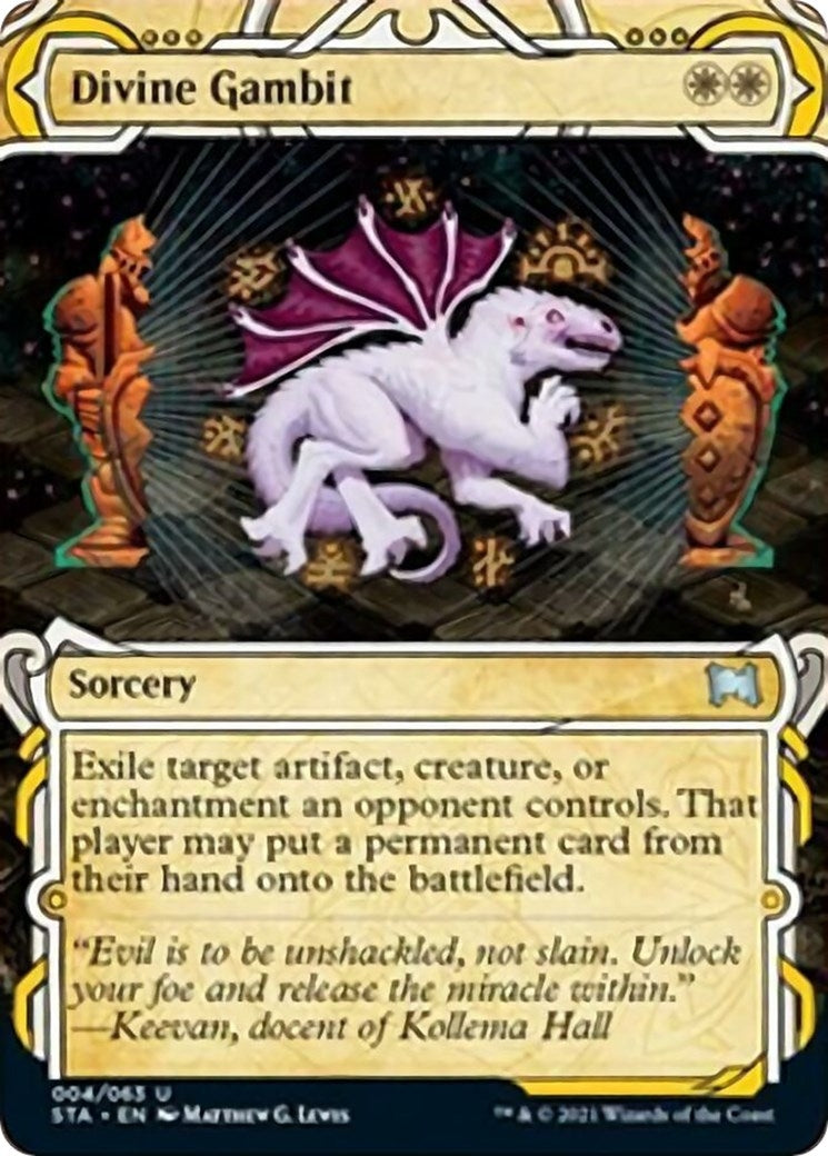 Image for Divine Gambit (4) [Strixhaven: Mystical Archives] - Magic: The Gathering