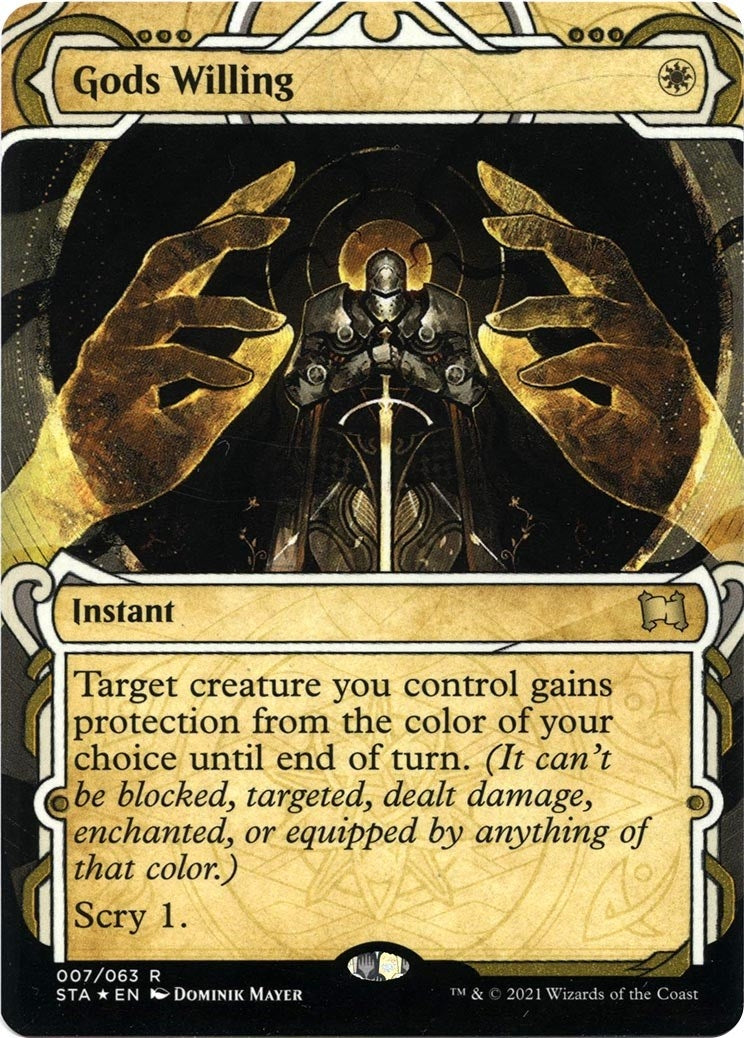 Image for Gods Willing (Foil Etched) (7) [Strixhaven: Mystical Archives] - Magic: The Gathering