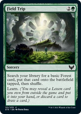 Image for Field Trip (131) [Strixhaven: School of Mages] - Magic: The Gathering