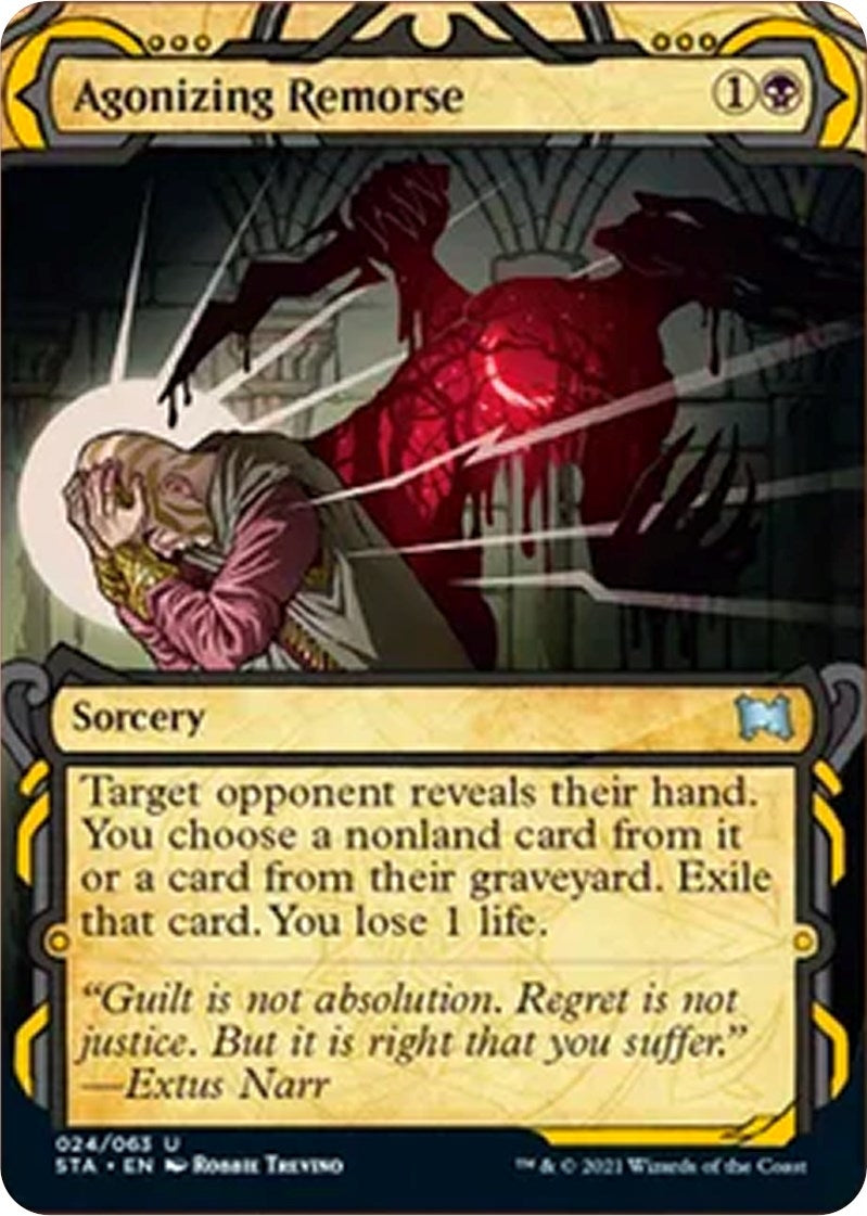 Image for Agonizing Remorse (24) [Strixhaven: Mystical Archives] - Magic: The Gathering