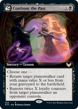 Image for Confront the Past (Extended Art) (303) [Strixhaven: School of Mages] - Magic: The Gathering