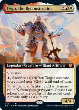 Osgir, the Reconstructor (Extended Art) (335) [Commander 2021]