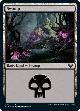 Image for Swamp (371) (371) [Strixhaven: School of Mages] - Magic: The Gathering