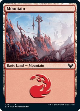 Image for Mountain (372) (372) [Strixhaven: School of Mages] - Magic: The Gathering