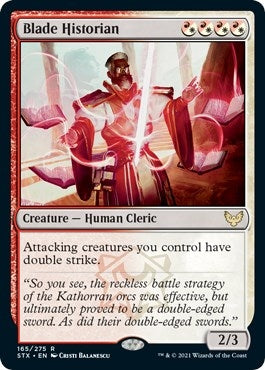 Image for Blade Historian (165) [Strixhaven: School of Mages] - Magic: The Gathering