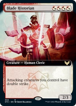 Image for Blade Historian (Extended Art) (334) [Strixhaven: School of Mages] - Magic: The Gathering