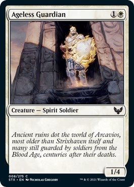 Image for Ageless Guardian (8) [Strixhaven: School of Mages] - Magic: The Gathering
