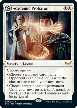 Image for Academic Probation (7) [Strixhaven: School of Mages] - Magic: The Gathering