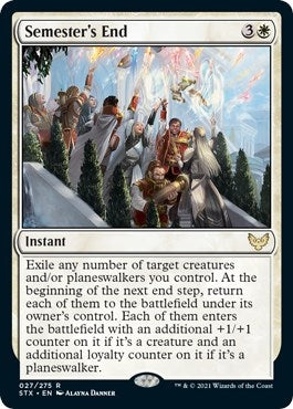 Image for Semester's End (27) [Strixhaven: School of Mages] - Magic: The Gathering