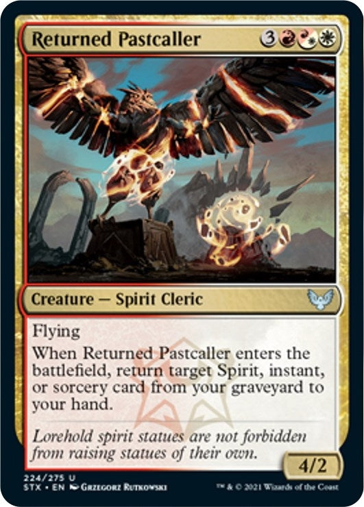 Image for Returned Pastcaller (224) [Strixhaven: School of Mages] - Magic: The Gathering