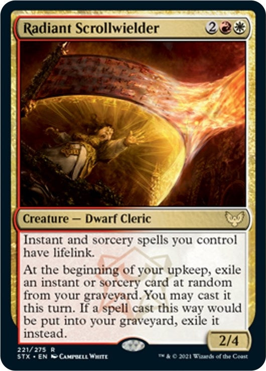 Image for Radiant Scrollwielder (221) [Strixhaven: School of Mages] - Magic: The Gathering