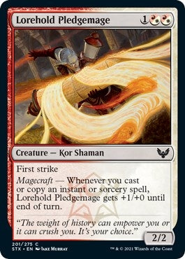 Image for Lorehold Pledgemage (201) [Strixhaven: School of Mages] - Magic: The Gathering