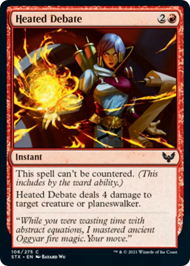 Image for Heated Debate (106) [Strixhaven: School of Mages] - Magic: The Gathering
