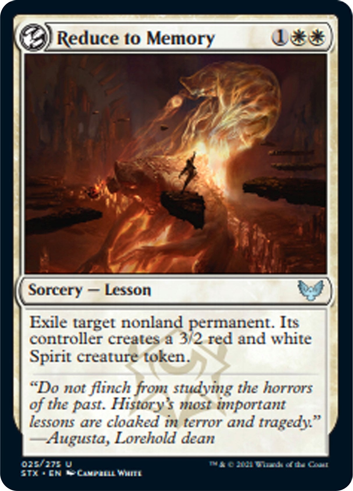 Image for Reduce to Memory (25) [Strixhaven: School of Mages] - Magic: The Gathering