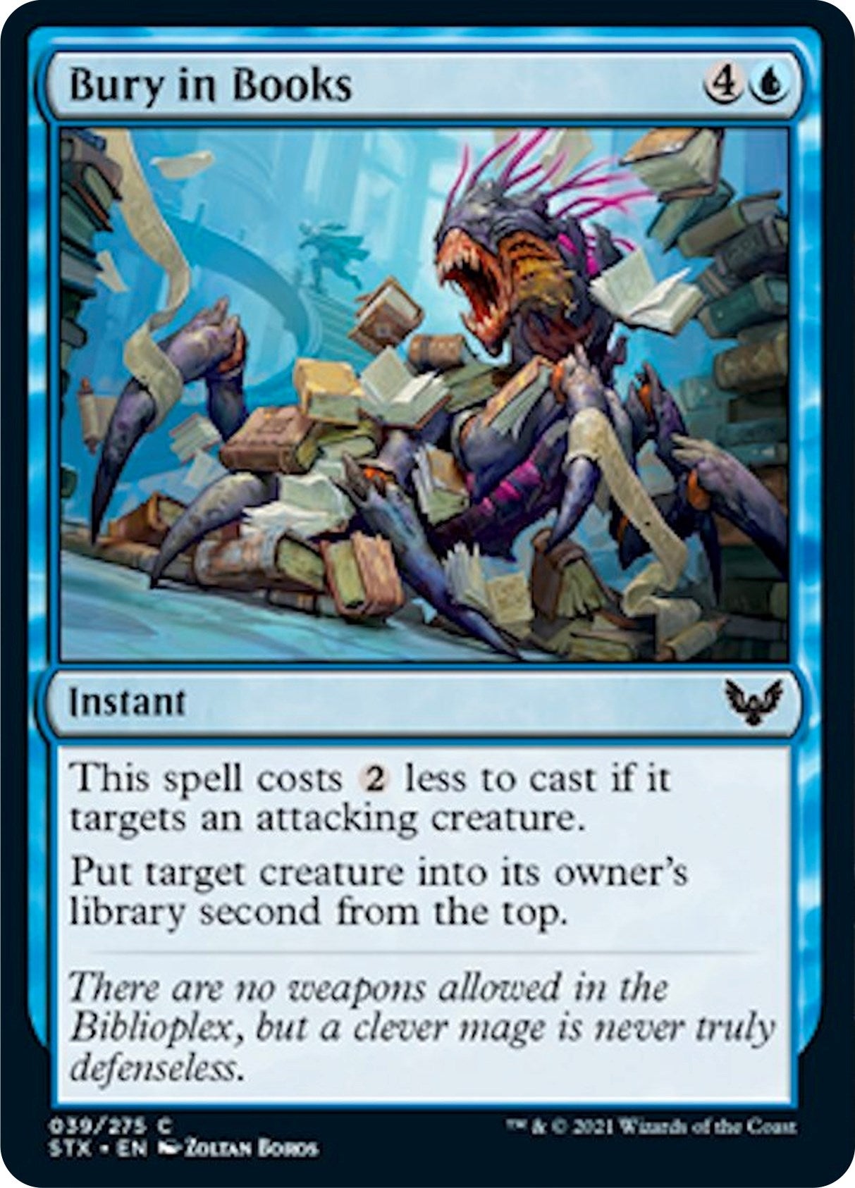 Image for Bury in Books (39) [Strixhaven: School of Mages] - Magic: The Gathering