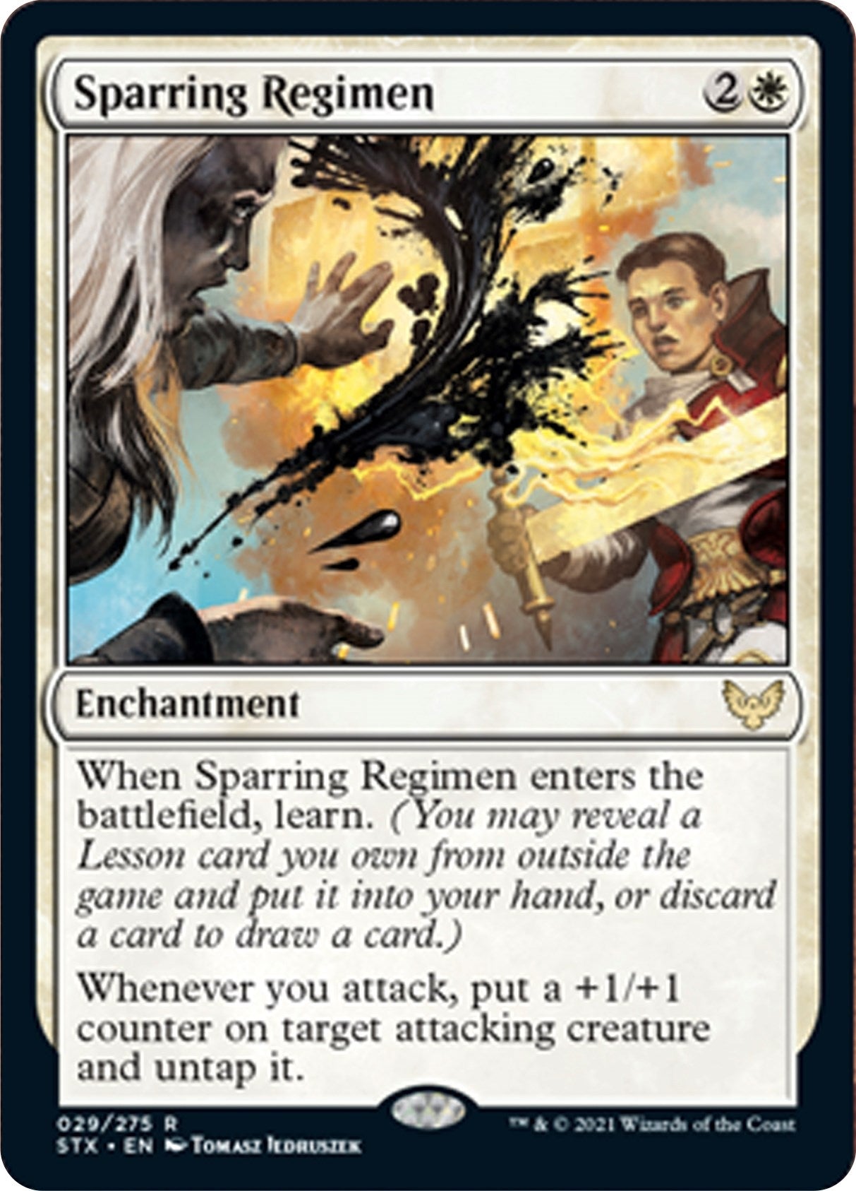 Image for Sparring Regimen (29) [Strixhaven: School of Mages] - Magic: The Gathering