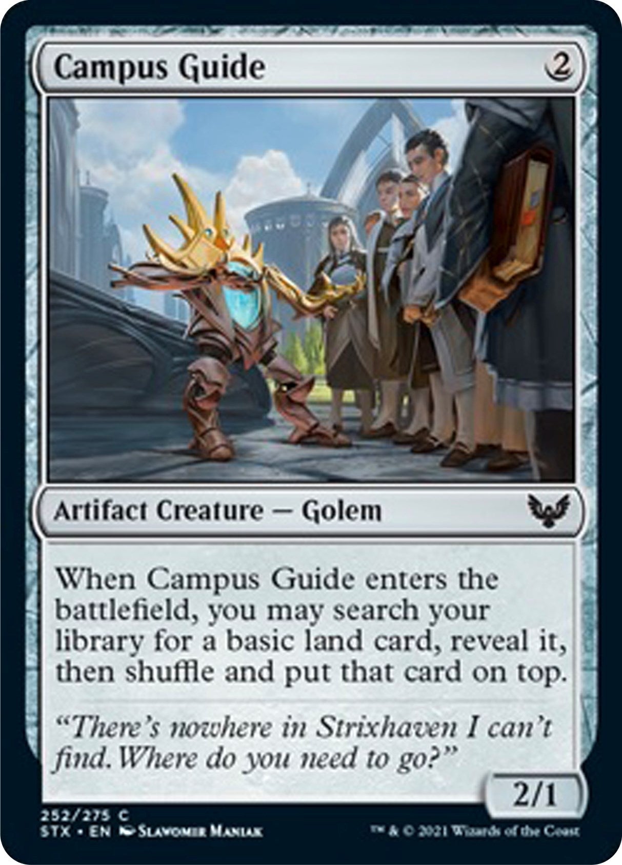 Image for Campus Guide (252) [Strixhaven: School of Mages] - Magic: The Gathering