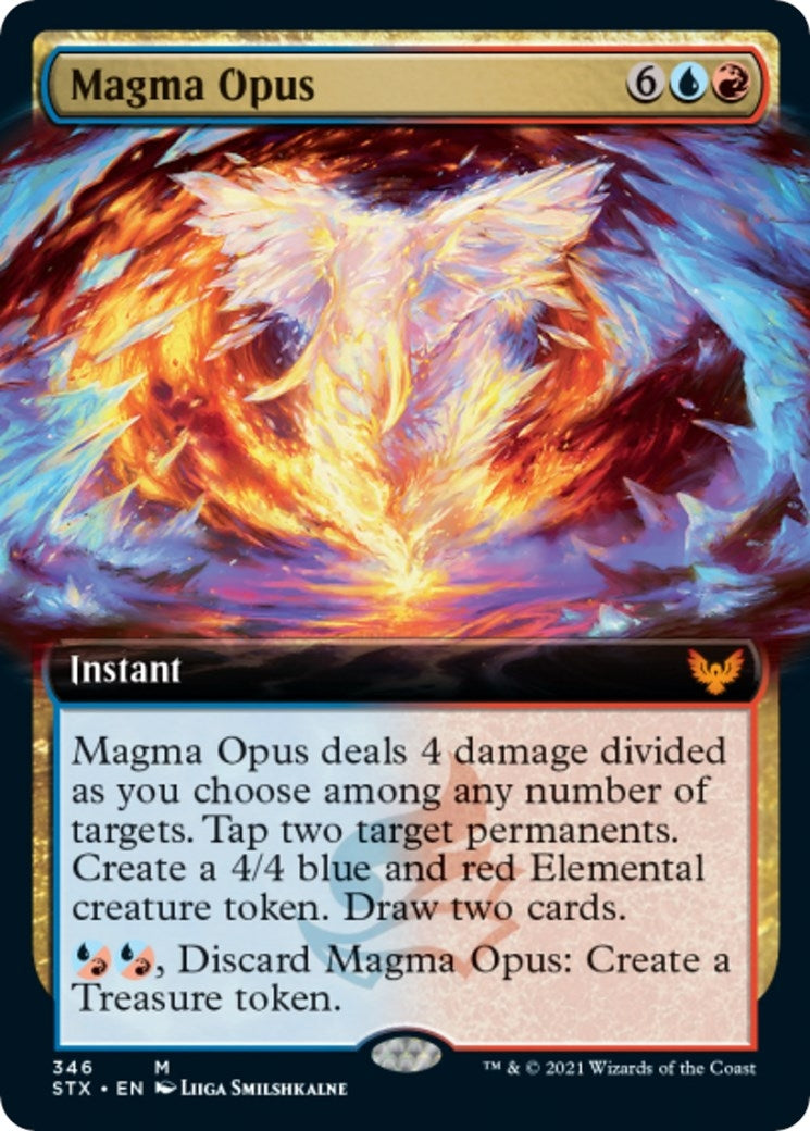 Image for Magma Opus (Extended Art) (346) [Strixhaven: School of Mages] - Magic: The Gathering