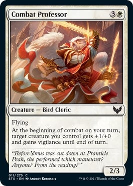 Image for Combat Professor (11) [Strixhaven: School of Mages] - Magic: The Gathering