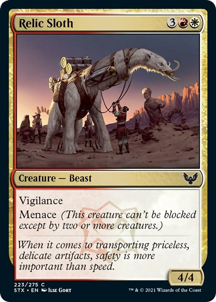 Image for Relic Sloth (223) [Strixhaven: School of Mages] - Magic: The Gathering